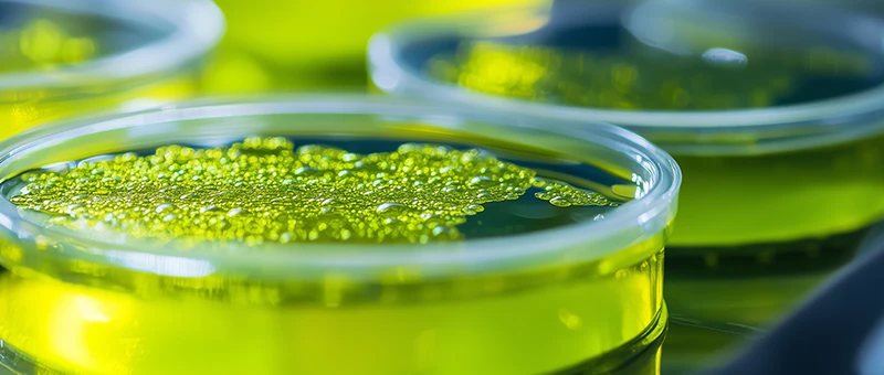 サステナブル事業（微細藻類培養関連）微細藻類の力で、脱炭素社会の基盤を共創